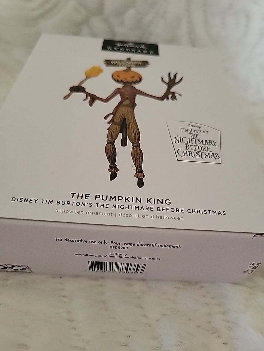Hallmark 2022 The Pumpkin King Halloween Town Nightmare Before Christmas. New - Picture 2 of 4